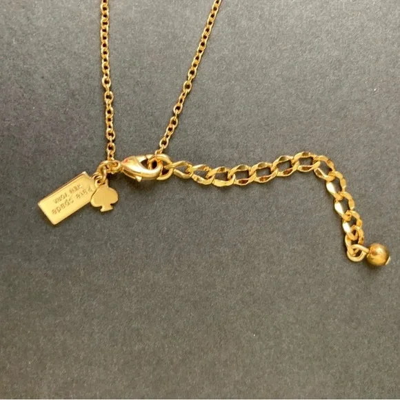 kate spade Long Necklaces |Gold Tone | Excellent Condition - Picture 3 of 4